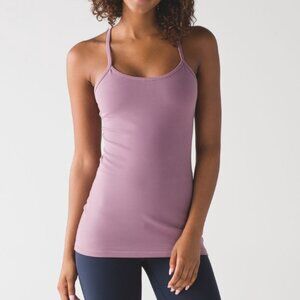 Lululemon Power Y Tank Purple SZ 2 / Lululemon Sports Bra, Lulu Sports Bra